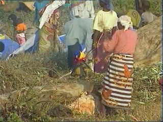 hulp aan rwandese vluchtelingen - 1994