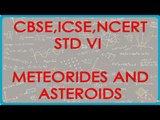 Class VI | Social Studies | Meteoroids and Asteroids  | CBSE, ISCE and NCERT