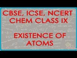 Existence of Atoms - Free State or in Combined State - Chemistry Class IX CBSE, ICSE, NCERT