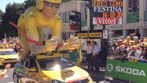 Tour de France : arrivée d'étape chaleureuse