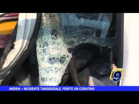 ANDRIA | Incidente tangenziale, ferito un coratino