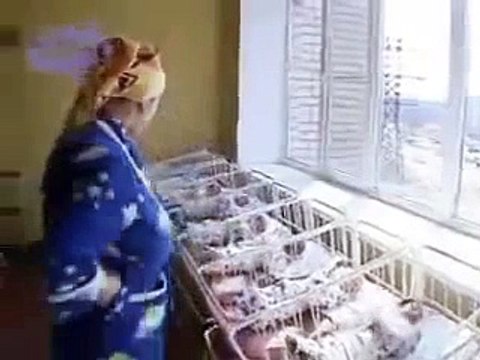 Женщина родила сразу 10 детей!