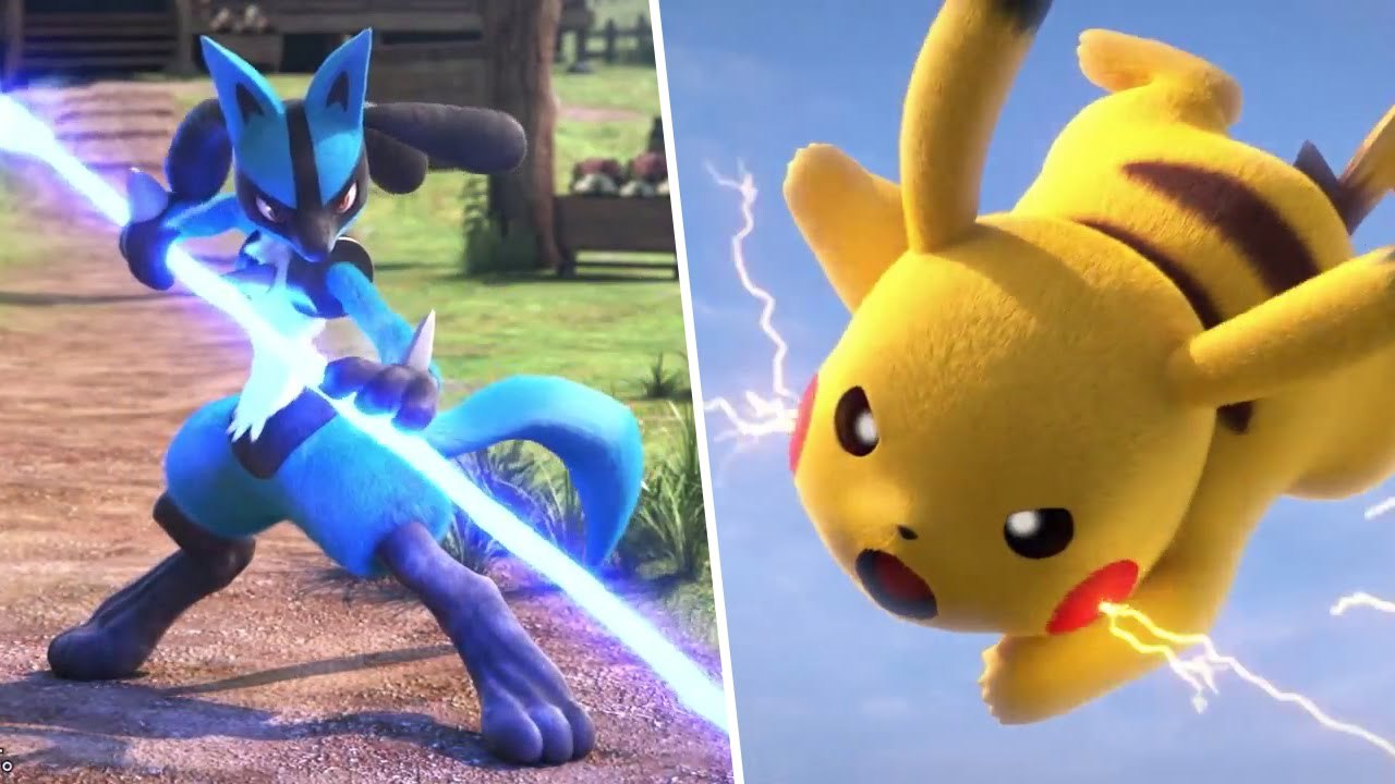 Pokken Tournament Gameplay - Lucario VS Pikachu - HD - Pokemon Fighter - MNPHQMedia