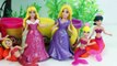 Play Doh Mermaids Frozen Mermaid Rapunzel Belle Cinderella Magiclip Dolls Disney Princess Videos