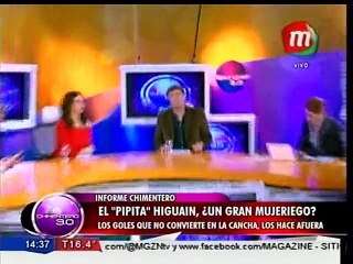 Pipita Higuain ¿un gran mujeriego?