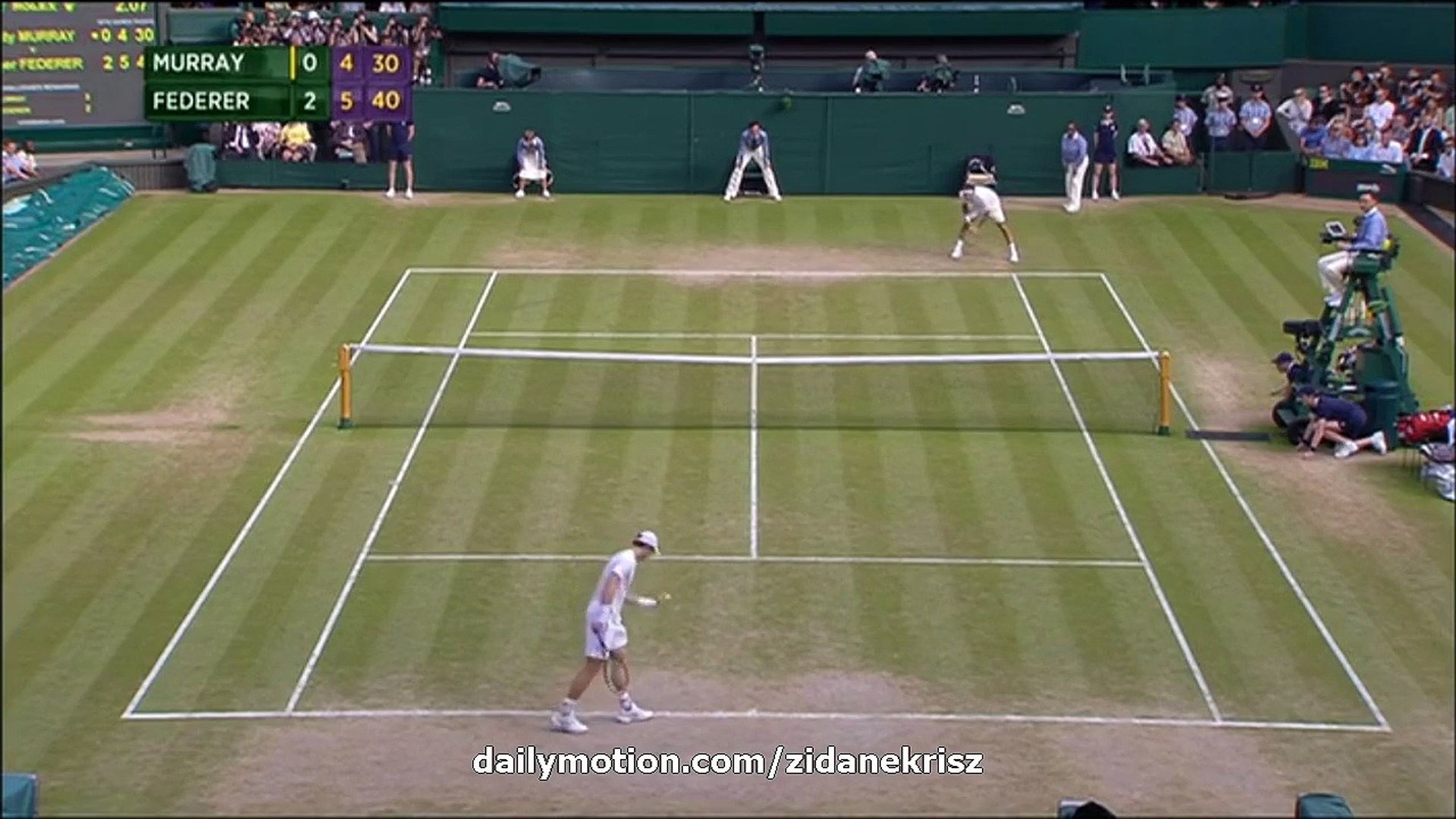 Match Point - Federer v. Murray Wimbledon 2015 - video Dailymotion
