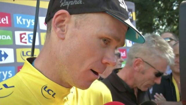 Cyclisme - Tour de France : Froome «Ça fait partie du cyclisme»