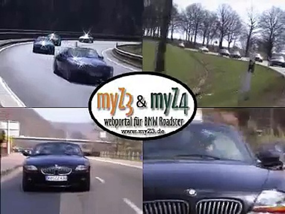 BMW Z3 + Z4 roadster tour video