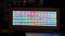 Arduino powered 300 RGB LED display. An brief 