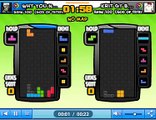 Tetris Battle 2P Rank 100 God of Tetris ZT Stacking T-Spin 5 KO 70 Lines Sent