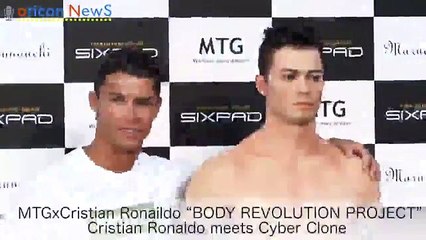 Cristiano Ronaldo y su reacción al conocer a "cyber clon"