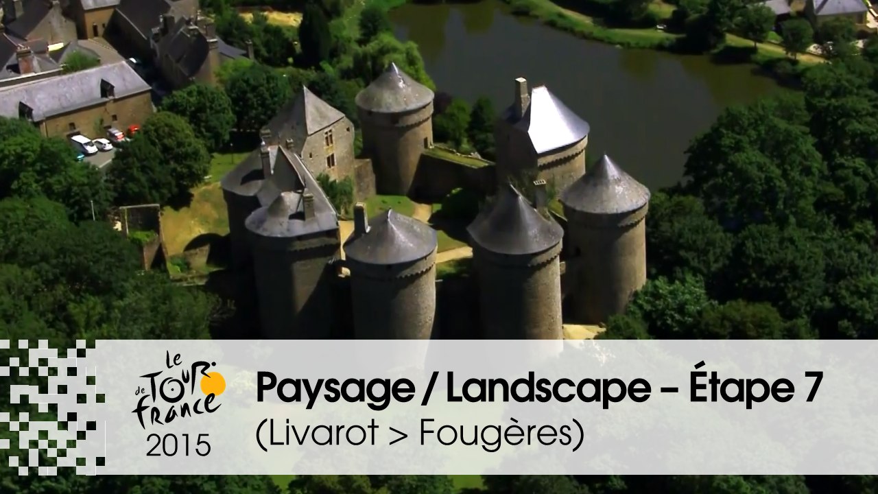 Paysage du jour / Landscape of the day - Étape 7 (Livarot > Fougères) - Tour de France 2015
