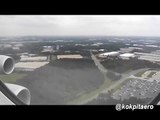 Lufthansa 747-8 landing to Washington Dulles