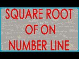 5 Locating square root of 5 on number line