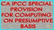 CA IPCC PGBP 72   Special Provision for computing PGBP on presumptive basis   Section 44AD