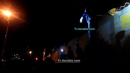 وقفة جماهير الإسماعيلي تنديدا بمجلس الإدارة