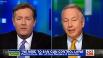 Piers Morgan Vs Larry Pratt On Gun Control