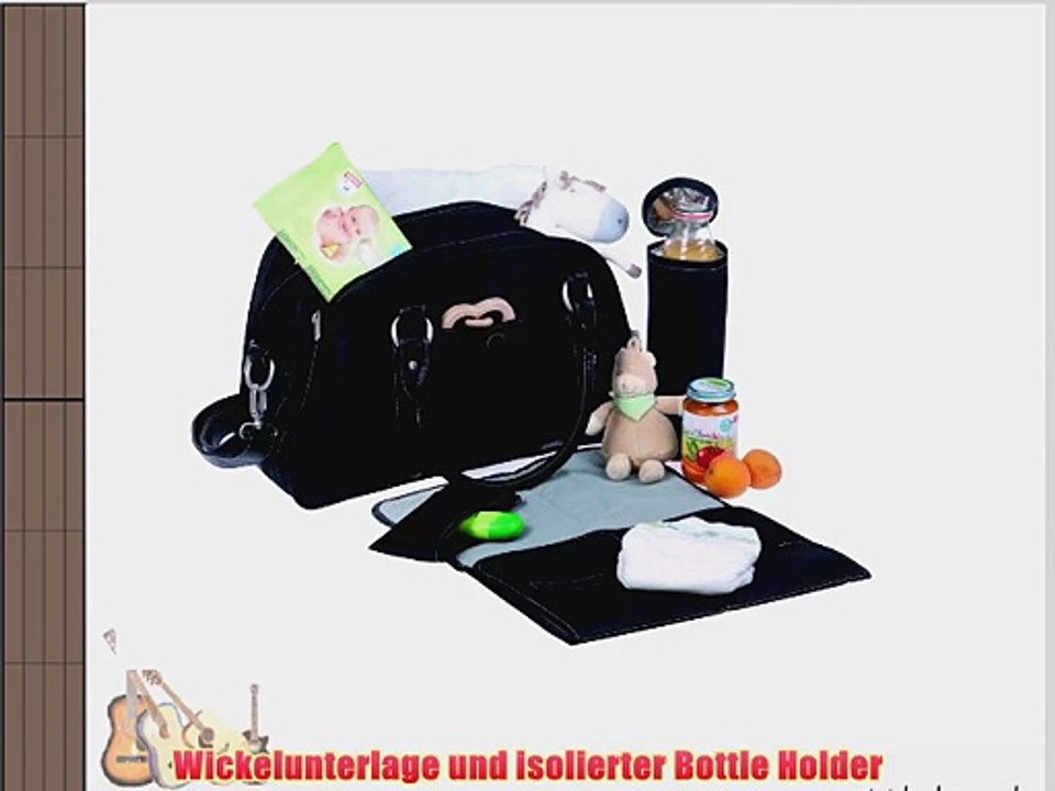 L?ssig LSB501 - Wickeltasche Glam Shoulder Bag black
