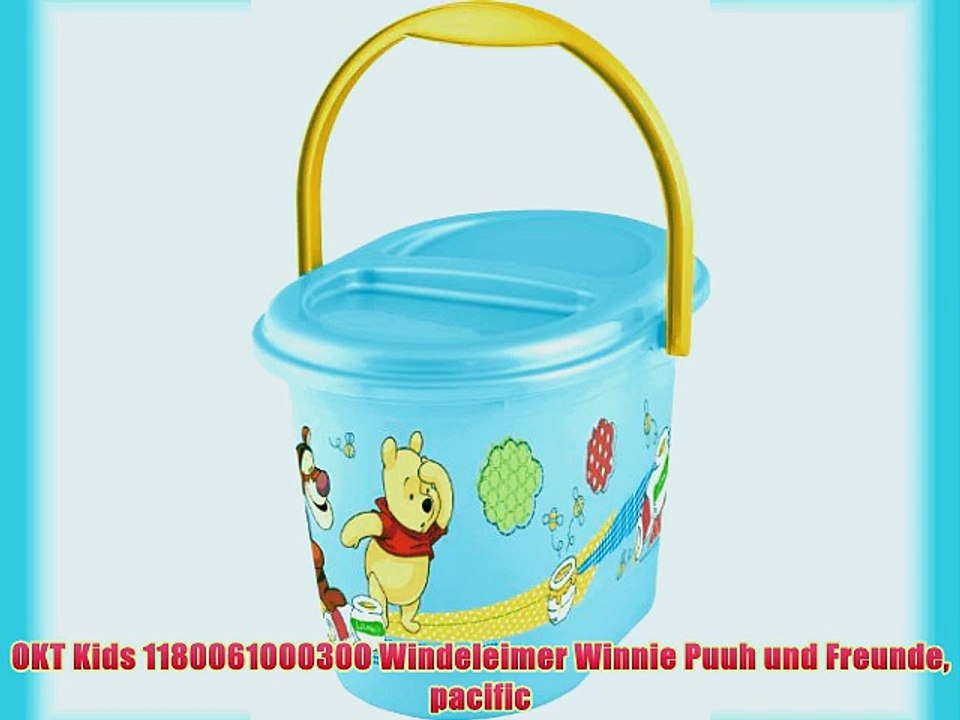 OKT Kids 1180061000300 Windeleimer Winnie Puuh und Freunde pacific