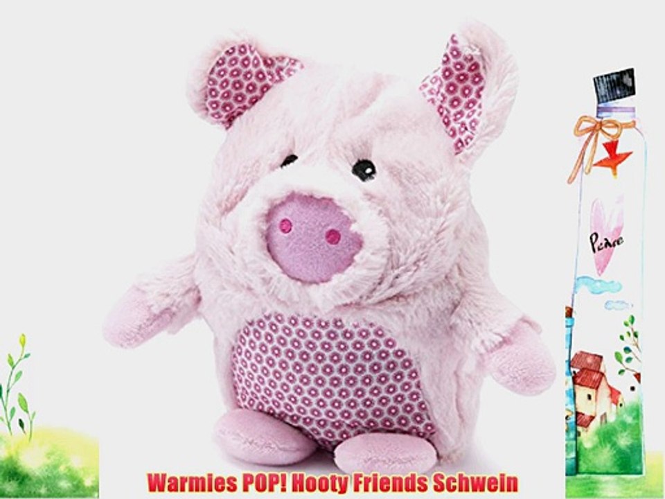 Warmies POP! Hooty Friends Schwein
