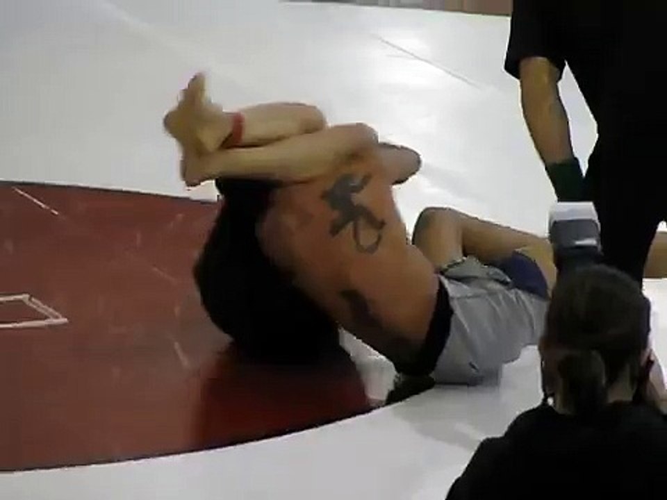 Woman's Nice Arm Bar