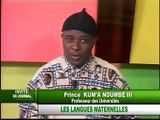 Prof. Kum'a Ndumbe III sur les langues nationales camerounaises