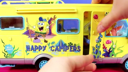 Nickelodeon SpongeBob Squarepants Camper Van Happy Campers Patrick Squidward