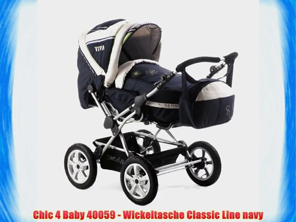 Chic 4 Baby 40059 - Wickeltasche Classic Line navy