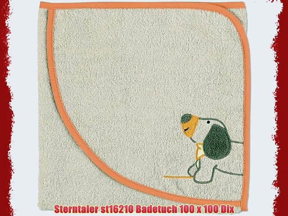 Sterntaler st16210 Badetuch 100 x 100 Dix