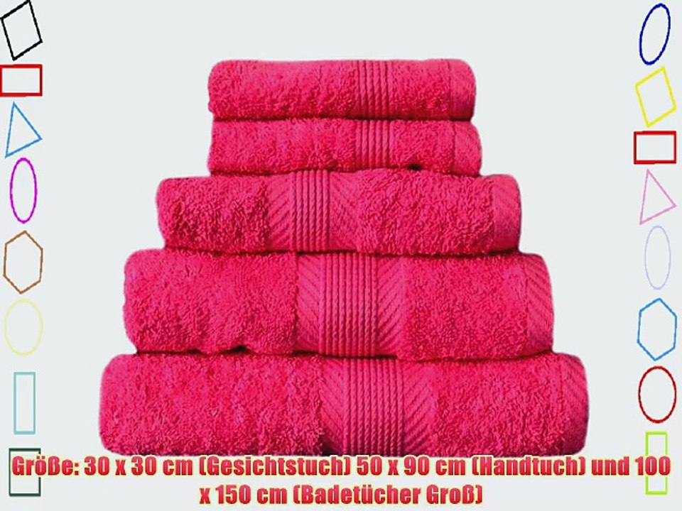 Catherine Lansfield Home Hotelhandtuch-Set CL Home - 6-tlg. - 100 % Baumwolle - 450 g/m? -