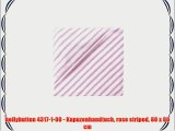 bellybutton 4317-1-00 - Kapuzenhandtuch rose striped 80 x 80 cm