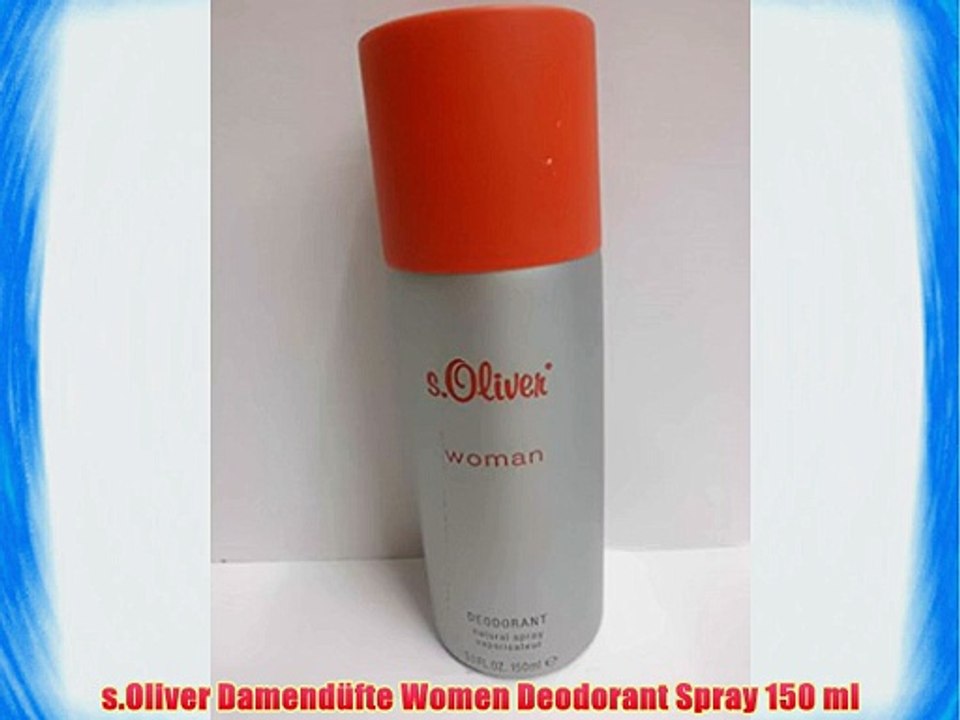 s.Oliver Damend?fte Women Deodorant Spray 150 ml