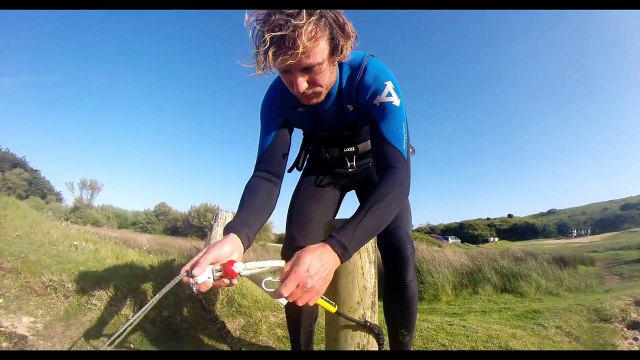 Cours de kitesurf - Comment décoller seul une aile de kitesurf - One Launch Kiteboarding