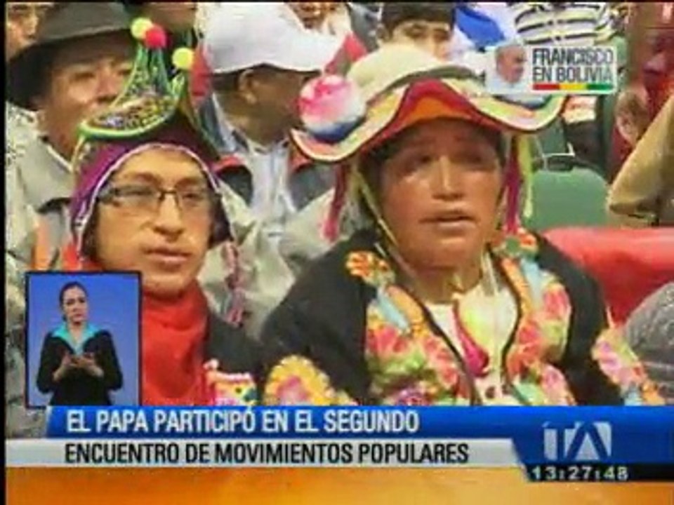 El papa Francisco pidió perdón por los crímenes cometidos durante la conquista