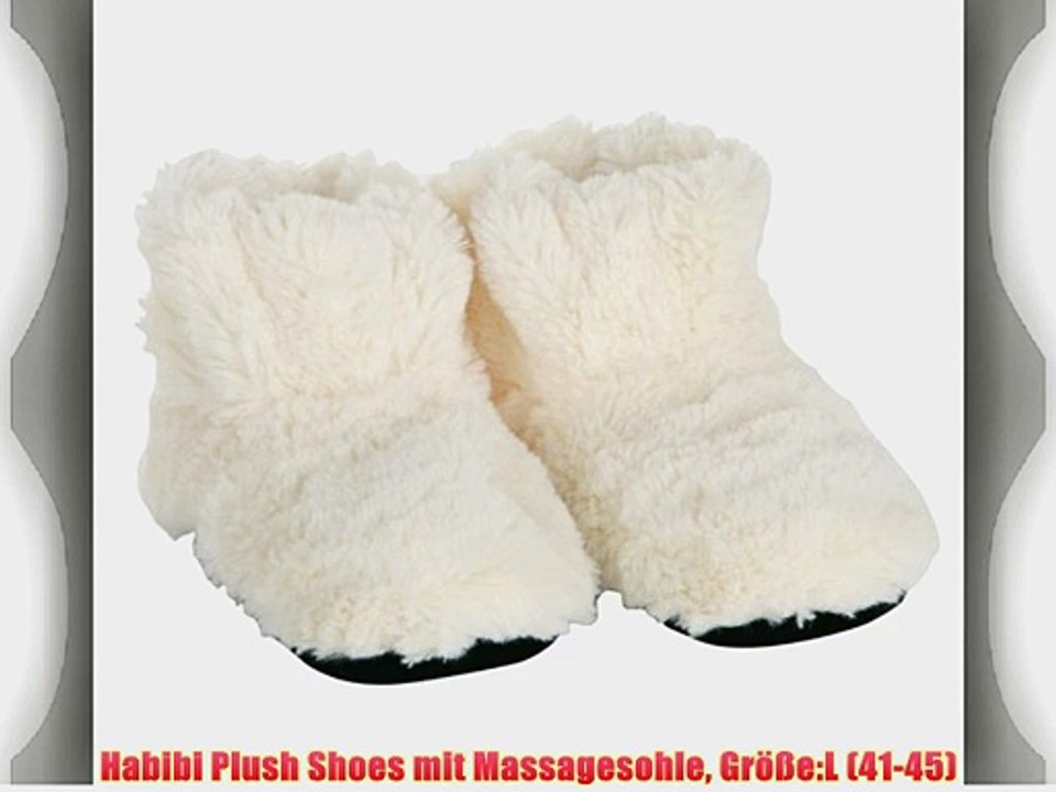 Habibi Plush Shoes mit Massagesohle Gr??e:L (41-45)