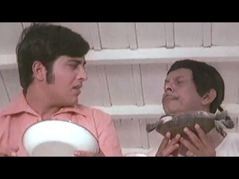 Vinod Does Fishing - Memsaab [ 1971 ] - Vinod Khanna, Yogeeta Bali