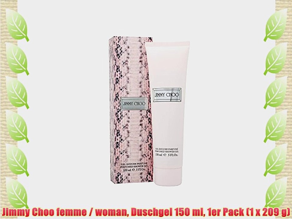 Jimmy Choo femme / woman Duschgel 150 ml 1er Pack (1 x 209 g)