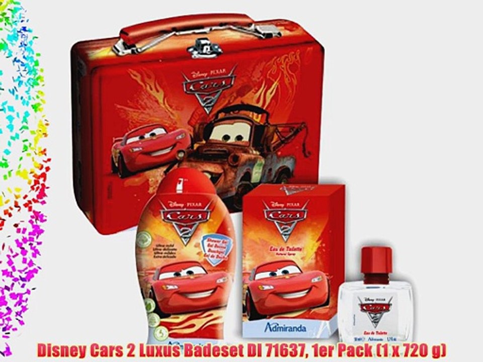 Disney Cars 2 Luxus Badeset DI 71637 1er Pack (1 x 720 g)
