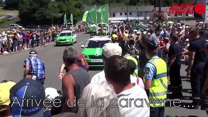 Le passage du Tour 2015 à Ambrières-les-Vallées