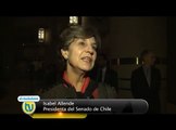 Declaraciones de Isabel Allende, Presidenta del Senado de Chile