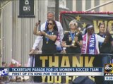 ABC15 News at 11am Ticker tape parade for women's soccer