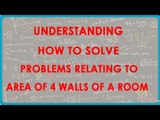 1134.CBSE math Class VII -Understanding how to Solve Problems relating to Area of 4 walls of a Room