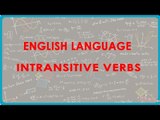 1405. English Language - Intransitive Verbs