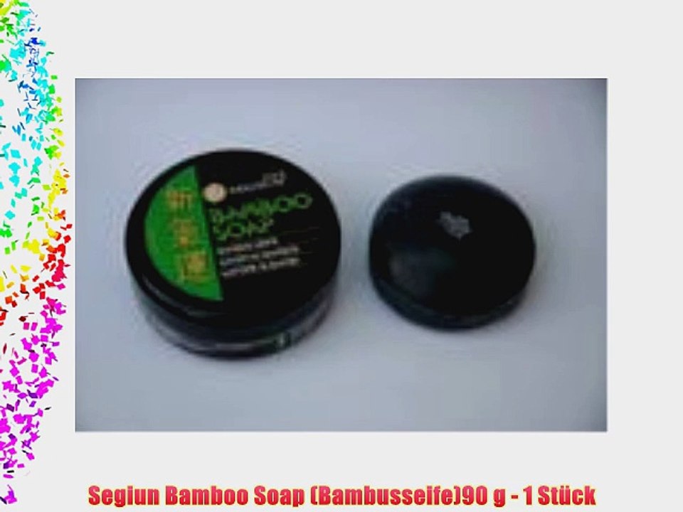 Segiun Bamboo Soap (Bambusseife)90 g - 1 St?ck