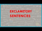 1113. Exclamatory Sentences