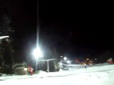 Night skiing, Vlasic, Bosnia & Herzegovina, December 2007