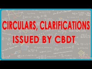 1446. Circulars, clarifications Issued by CBDT