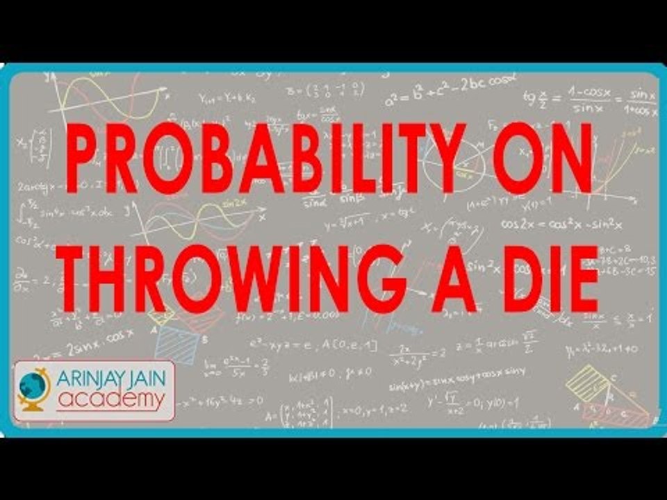 1459. Probability on throwing a Die