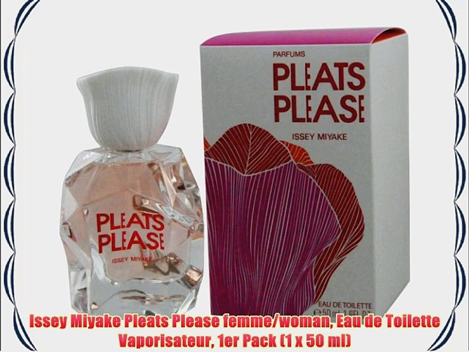 Issey Miyake Pleats Please femme/woman Eau de Toilette Vaporisateur 1er Pack (1 x 50 ml)
