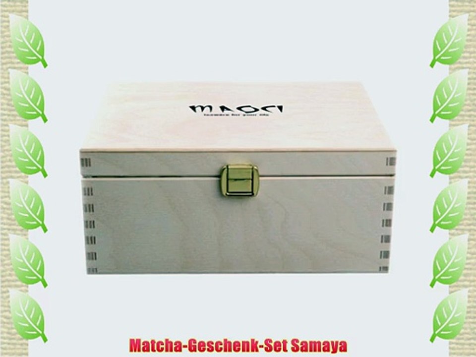 Matcha-Geschenk-Set Samaya